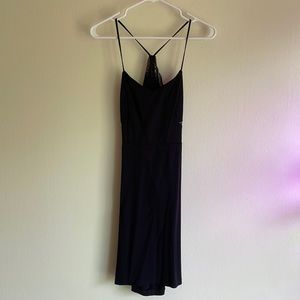 Express Cotton Lace Mini Dress